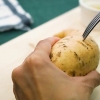 Förbered sötpotatis