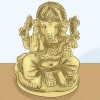 Ber till den hinduiska guden ganesha