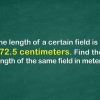 Konvertera centimeter till meter