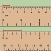Konvertera centimeter till tum