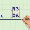 Multiplicera decimalbråk