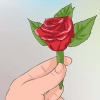 Fäst en boutonniere