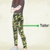 Styling kamouflagebyxor