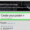 Skriv ut en stor flersidig bild på pc eller mac