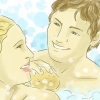 Ger en sensuell massage