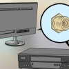 Anslut en videobandspelare till din tv