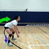 Fånga en volleyboll