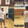 Slå en volleyboll