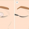 Applicera eyeliner på överhängande ögonlock: enkla sminktips