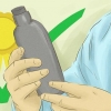 Applicera glycerin i håret