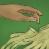 Pierce din egen penis