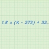 Konvertera kelvin till fahrenheit eller celsius