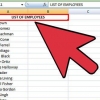 Sortera kolumner alfabetiskt i microsoft excel