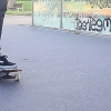 Att lära sig spinna på en skateboard