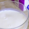 Uppvärmning av mjölk för användning i recept