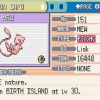 Få mew i pokémon fire red