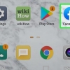 Använda qr-koder på facebook på en android-enhet