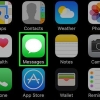 Sluta dela din plats på en iphone