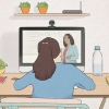 Studerar till en onlinekurs