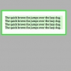 Kanttext i word