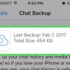 Återställ raderade meddelanden i whatsapp