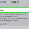 Stäng av voiceover på din iphone