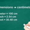 Konvertera volym till liter