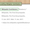 Citerar wikipedia i mla-stil
