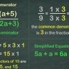 Förenkla matematiska bråk