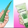 Använder aloe vera för akne