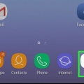 Dölj appar på en samsung galaxy