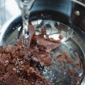 Smälta choklad