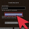 Använda kommandoblock i minecraft