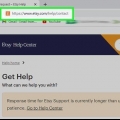 Kontakta etsy support