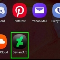 Går förbi vuxenfiltret på devianart