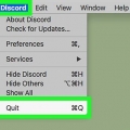 Ta bort discord på en pc eller mac