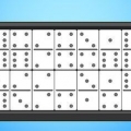 Spelar domino