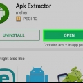 Skaffa en apk-fil på en android-enhet
