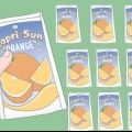 Att göra en capri sun‐bag