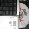 Starta upp en dator från en cd