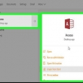 Skapa en databas med microsoft access