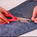 Hur man fixar ett slitna jeans