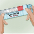Använd en glastermometer