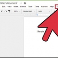 Spara ett google-dokument