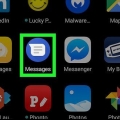 För att lämna en gruppkonversation på android