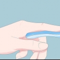 Behandla ett stampande finger