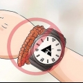 Ha på sig ett armbandsur
