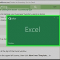 Skapa en inventarielista i excel