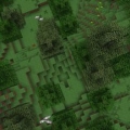 Bygger ett slott i minecraft