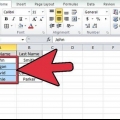 Sortera en lista i excel